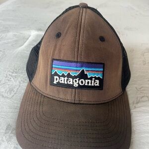 Patagonia Black Mesh Trucker Hat